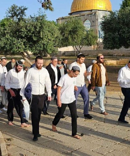 Siyonist işgalciler Mescid-i Aksa'ya baskın düzenledi