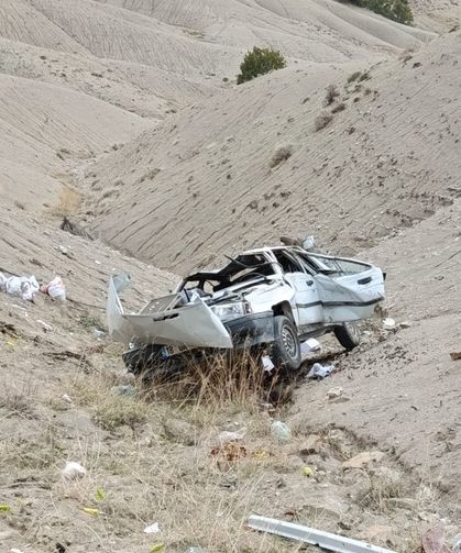 Feci Kaza: Otomobil Uçuruma Yuvarlandı, 1 Ölü