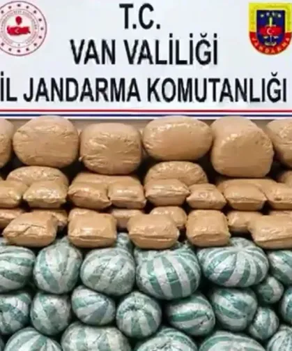 Van'da 517 kilo narkotik madde ele geçirildi
