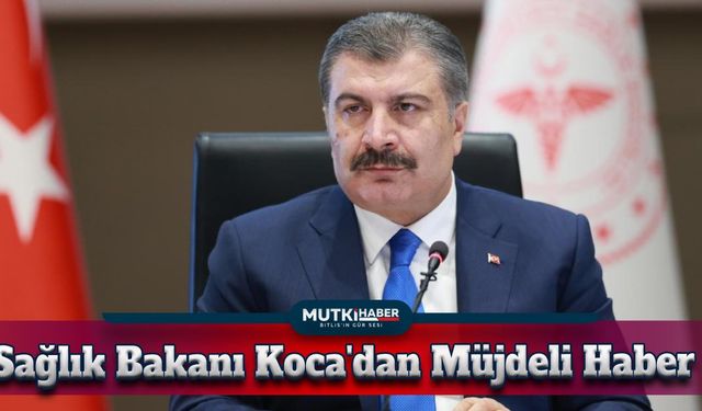 Sağlık Bakanı Koca'dan Müjdeli Haber: Normale Döndü!