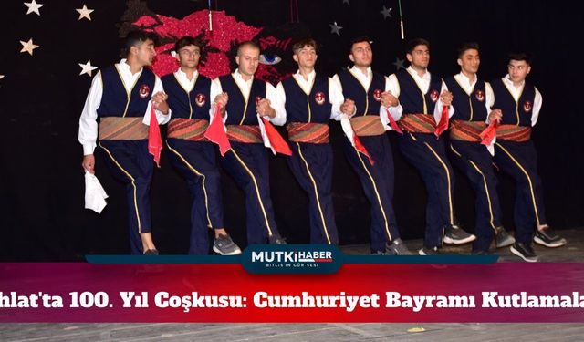 Ahlat'ta 100. Yıl Coşkusu: Cumhuriyet Bayramı Kutlamaları