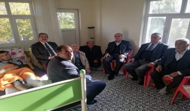 Başkan Gürsoy'dan Barış Pınarı Harekatı gazisine ziyaret