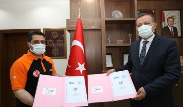 Bitlis Eren Üniversitesi ile AFAD Arasında İşbirliği Protokolü İmzalandı
