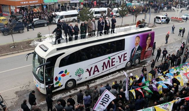 HDP'li Temelli Bitlis'teydi: 31 Mart Türkiye Açısından Hayırlara Vesile Olacak