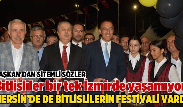 MEBİDER: Bitlisliler bir tek İzmirde yaşamıyor!