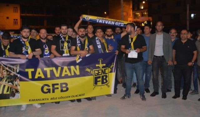 Tatvan Genç Fenerbahçeliler, Emine Bulut cinayetine tepki gösterdi
