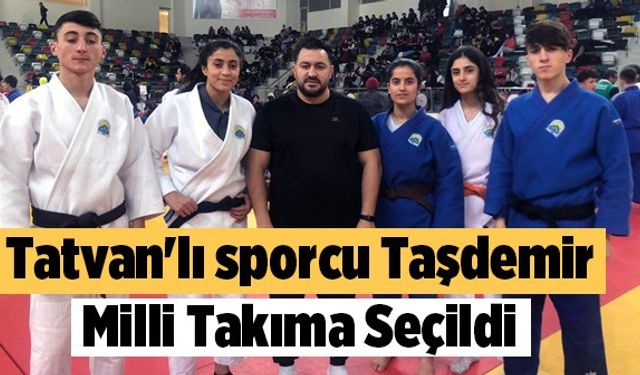 Tatvan'lı sporcu Taşdemir milli takıma seçildi