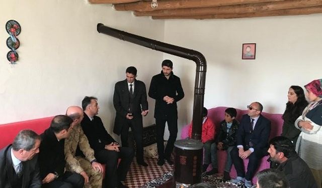 Vali Çağatay'dan trafik kazasında hayatını kaybeden Satı'nın ailesine ziyaret
