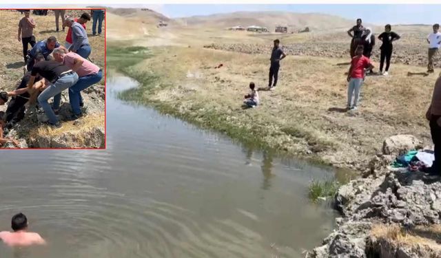 15 Yaşındaki çocuk serinlemek için girdiği gölette boğuldu