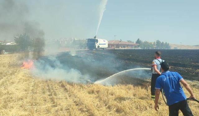 Siirt’te Arazi Yangını Kontrol Altına Alındı