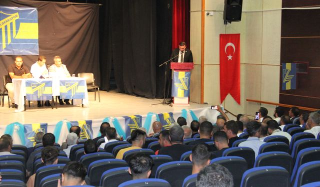 Bitlis Özgüzeldere Spor Kulübü Olağanüstü Genel Kurulunda Yeni Başkan Seçildi