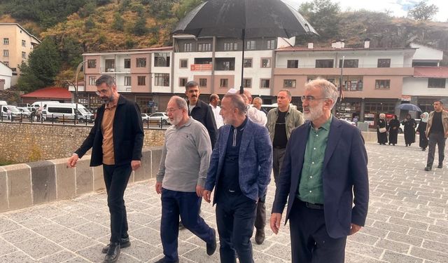 Başkan Tanğlay, İki eski bakanı Bitlis’te Ağırladı