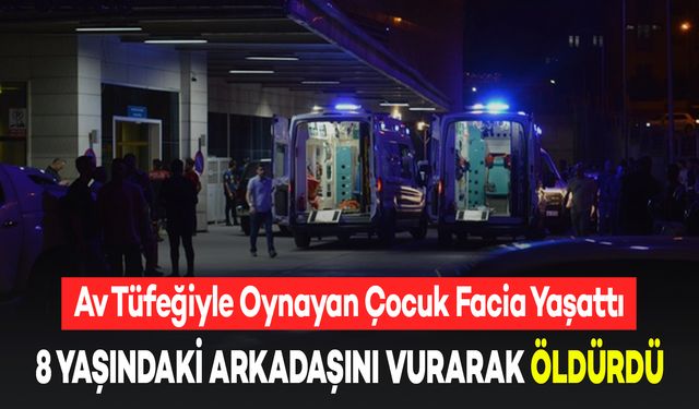 Av Tüfeğiyle Oynayan 10 Yaşındaki Çocuk, 8 Yaşındaki Arkadaşını Vurarak Öldürdü