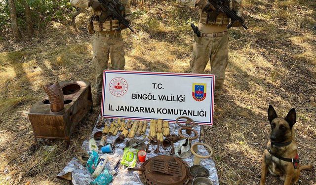 Bingöl'de PKK'ya Ait Sığınak İmha Edildi