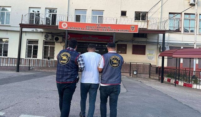 11 Yıl Hapis Cezası Bulunan Şahıs Gaziantep’te Yakalandı