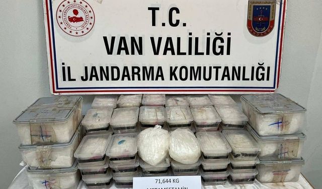 Van'da Jandarmadan Uyuşturucuya Darbe