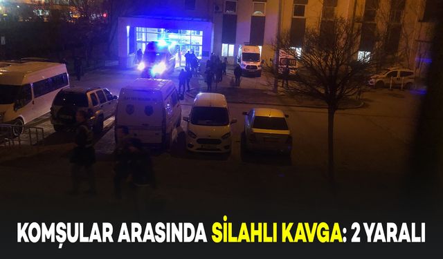 Batman’da Komşular Arasında Silahlı Kavga: 2 Yaralı