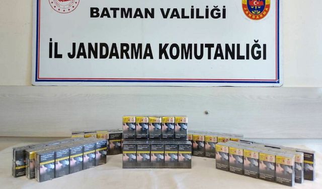 Yol Kontrolünde 720 Paket Kaçak Sigara Ele Geçirildi