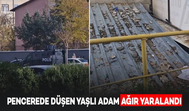 Diyarbakır’da Pencereden Düşen 65 Yaşındaki Adam Ağır Yaralandı