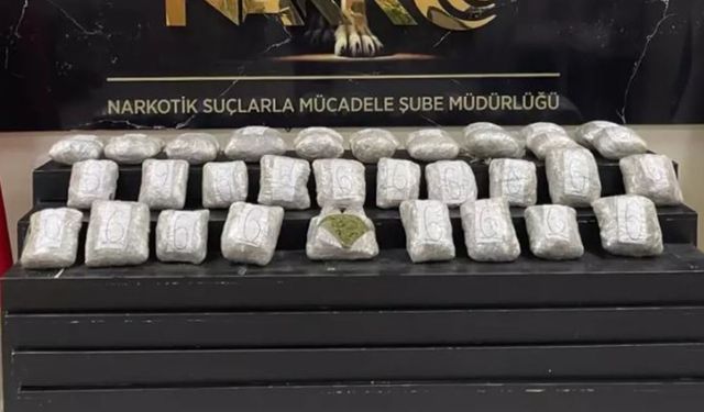 Metruk Binada 13 Kilo Esrar Ele Geçirildi