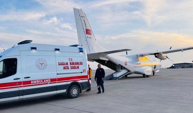 Ambulans Uçak, 6 Aylık Delal Bebek İçin Havalandı