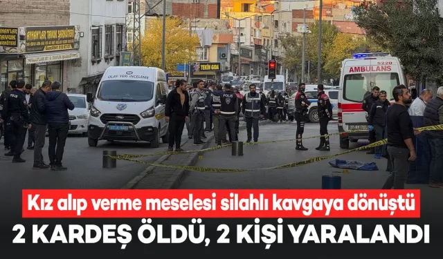 Akraba İki Aile Arasında Çıkan Silahlı Kavgada 2 Kardeş Hayatını Kaybetti