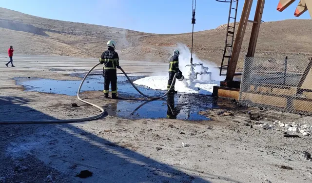 TPAO Petrol Kuyusunda Yangın Çıktı