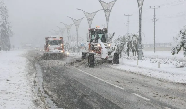 Bitlis'te 77 Köy Yolu Ulaşıma Kapandı