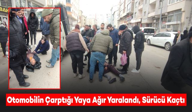 Bitlis'in Komşu İlinde Otomobilin Çarptığı Yaya Ağır Yaralandı, Sürücü Kaçtı