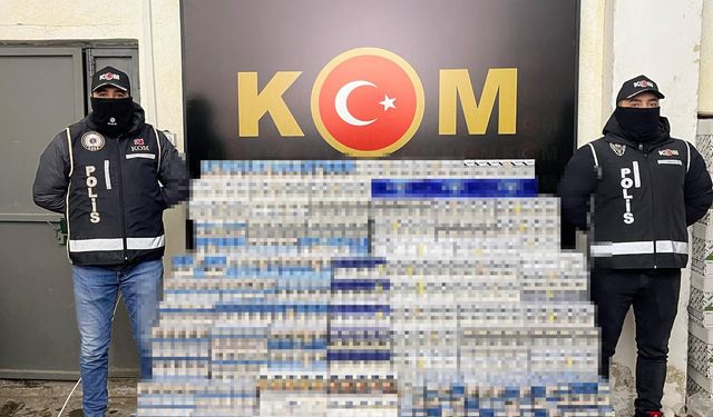 Ağrı’da Kaçak Sigara Operasyonu: 10 Bin 400 Paket Ele Geçirildi