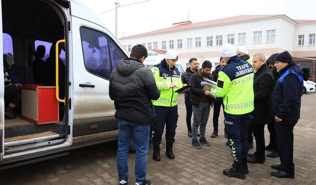 Güroymak’ta Öğrenci Güvenliği İçin Sıkı Denetim