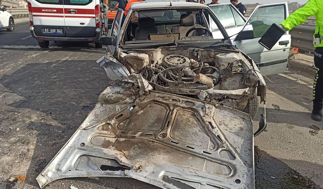 Şanlıurfa’da Trafik Kazası: 2 Yaralı