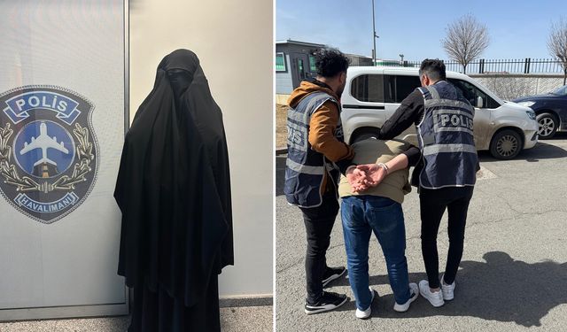 Suç Makinesi Şahıs Kadın Kılığında Yakalandı