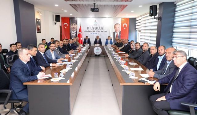 Vali Karakaya, Sahadan Gelen Talepleri Muhtarlardan Dinledi