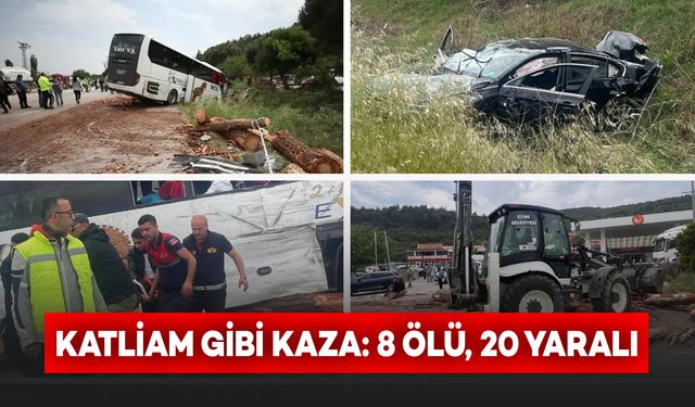 Feci Zincirleme Kaza: 8 Ölü, 20 Yaralı