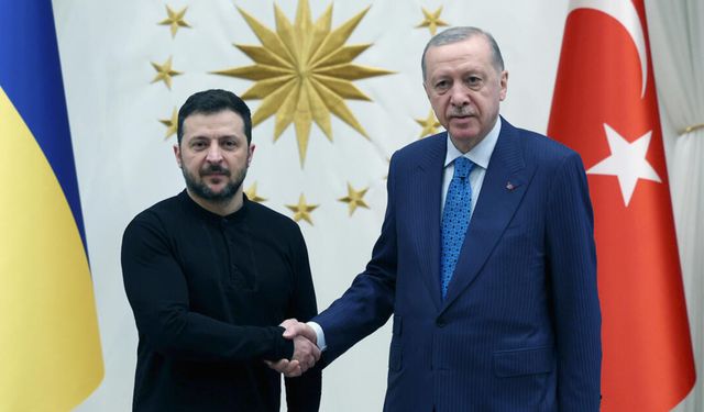 Erdoğan, Ukrayna Devlet Başkanı Zelenski ile görüştü