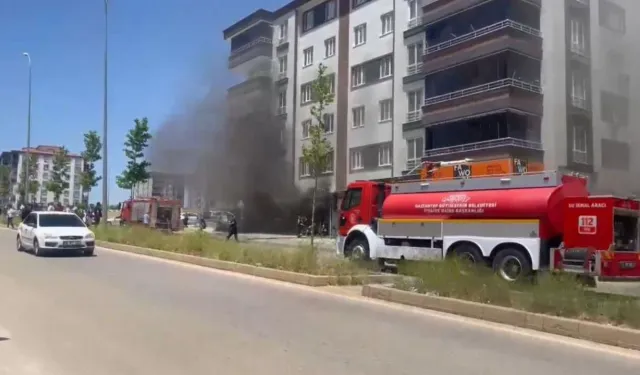 Marangozhanede Korkutan Yangın
