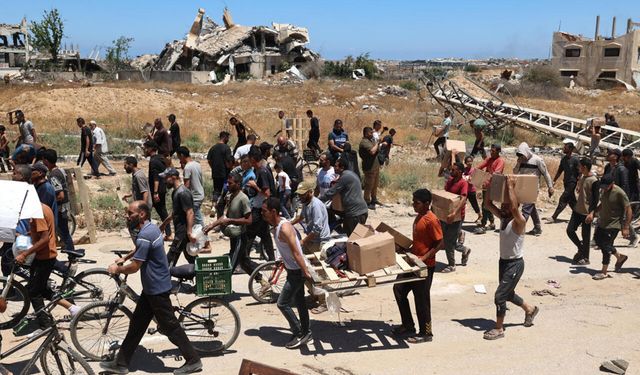 Gazze'de yardım bekleyenlere saldırılarda 450 kişi şehit oldu