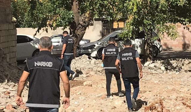 Malatya’da Uyuşturucu Operasyonu: 4 Zanlı Tutuklandı