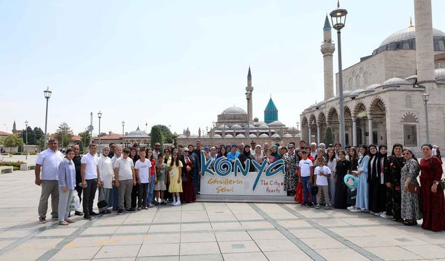 Ahlat'ta Bulunan Ahıska Türkü Aileler Konya'da Gönül Yolculuğuna Çıktı