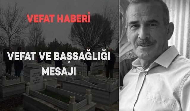 Bitlisli Hemşehrimiz Hüsnü Ulaştan Vefat Etti