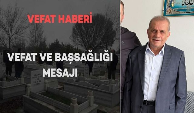 Bitlisli Hemşehrimiz Kazım Gönenç Vefat Etti