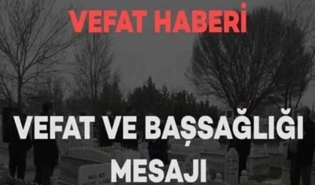 26 Haziran Bitlis'te Vefat Edenler