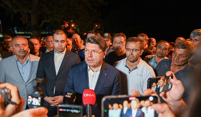 Bakan Tunç: Orman yangınlarıyla ilgili 17 kişi tutuklandı