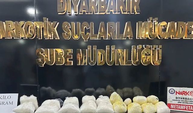 Diyarbakır'da 43 kilogram uyuşturucu ele geçirildi: 3 tutuklama