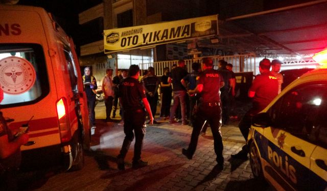 İş yerine silahlı saldırı: 1 kişi yaralandı