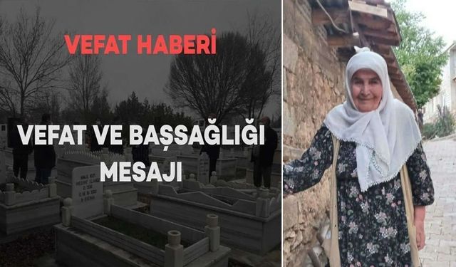Bitlis'te Şeyh Hediye Korkmaz Vefat Etti