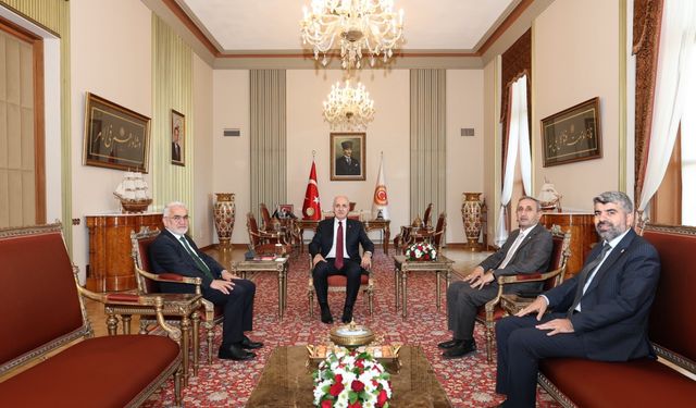 HÜDA PAR’dan TBMM Başkanı Kurtulmuş’a Ziyaret