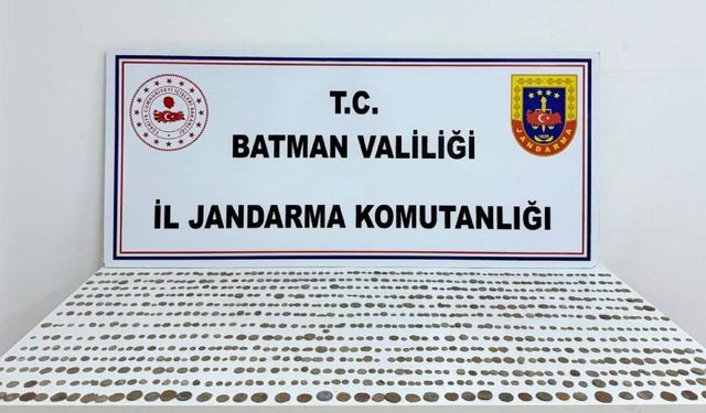 Batman’da Bin 245 Sikke Ele Geçirildi