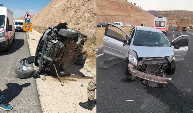 Diyarbakır'da Peş Peşe Trafik Kazaları: 6 Yaralı